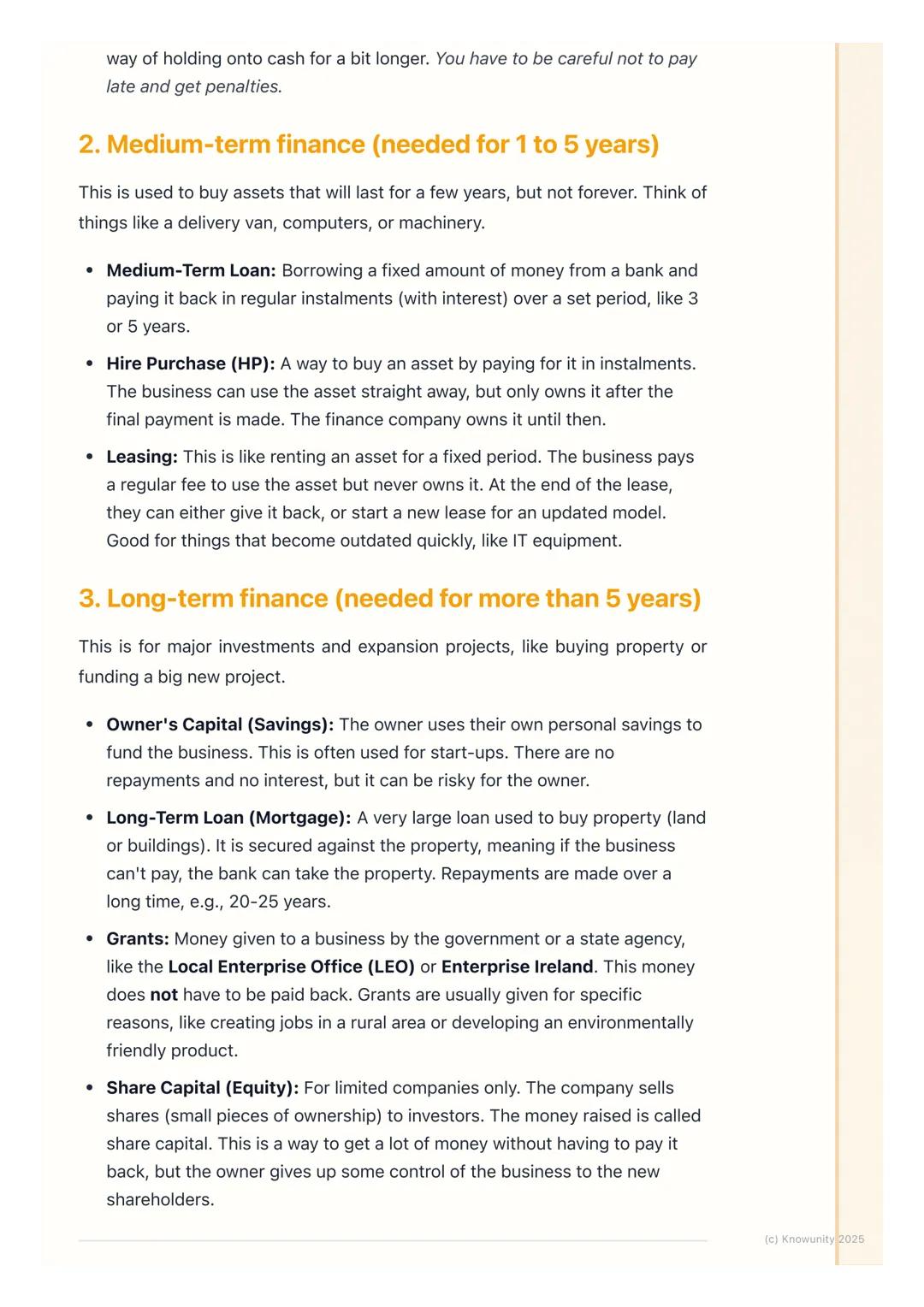 # Finance
## The role of finance in business
Finance is all about the money in a business - where it comes from, where it
goes, and how it