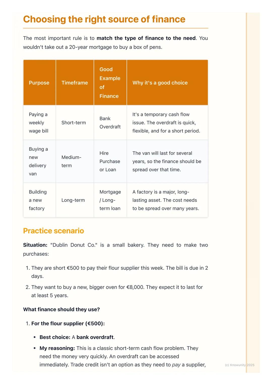 # Finance
## The role of finance in business
Finance is all about the money in a business - where it comes from, where it
goes, and how it