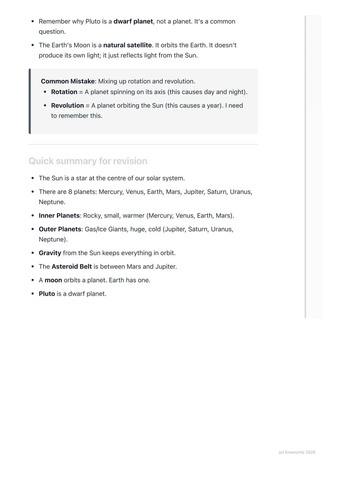 # The Solar System
Our place in space
The Solar System is our home in the universe. It's made up of our star, the Sun,
and everything that